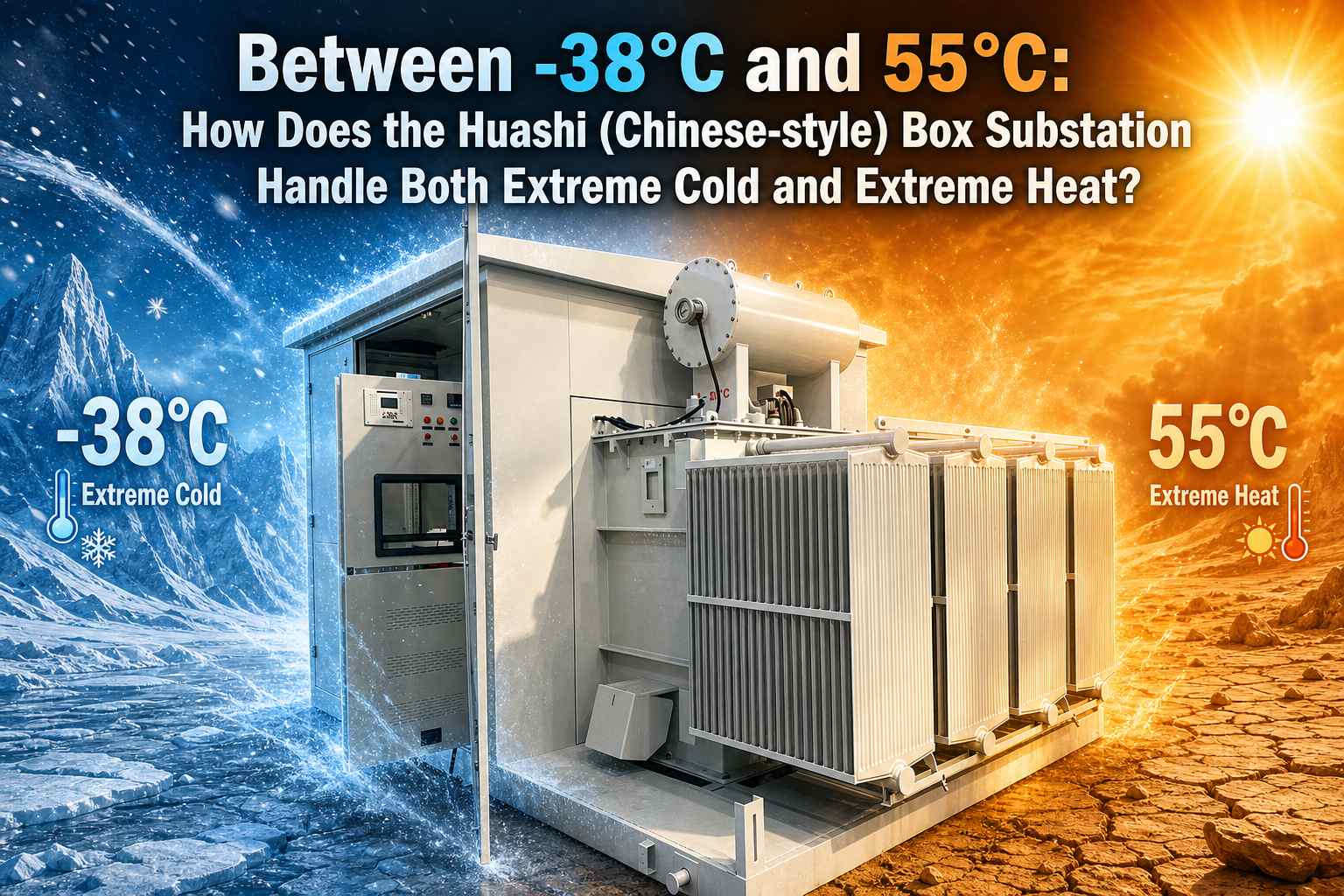 Între -38°C și 55°C: cum funcționează stația de cutie Huashi (în stil chinezesc)